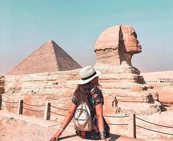 Pyramids of Giza beautifully captured during Egypt Christmas vacation